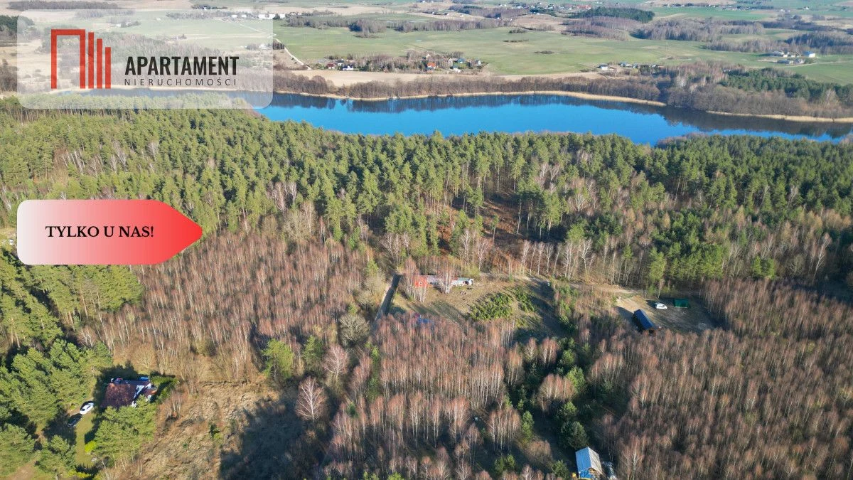 dwie działki po 1522m2 NAD JEZIOREM