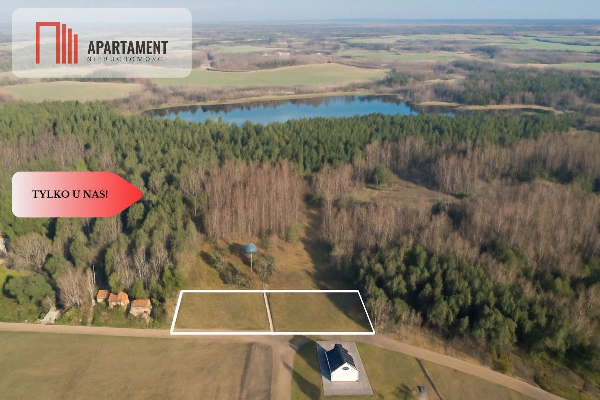 działki budowlana nad jeziorem, blisko trójmiasta