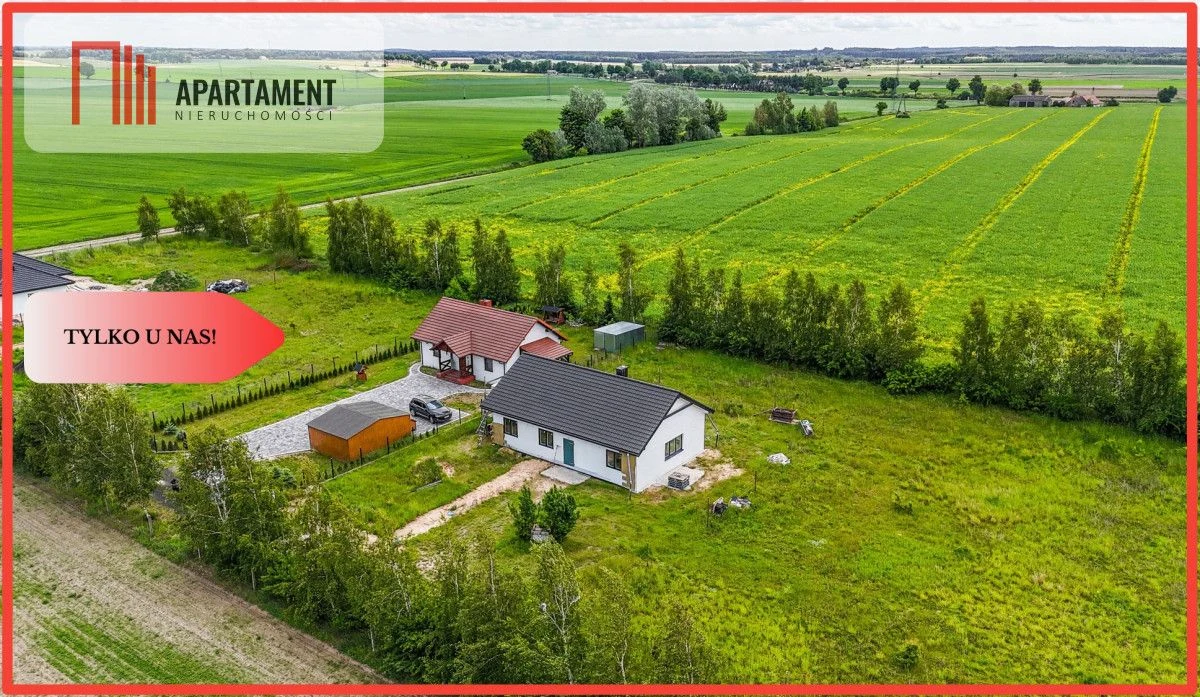 Nowy dom szkieletowy pod Nakłem nad Notecią