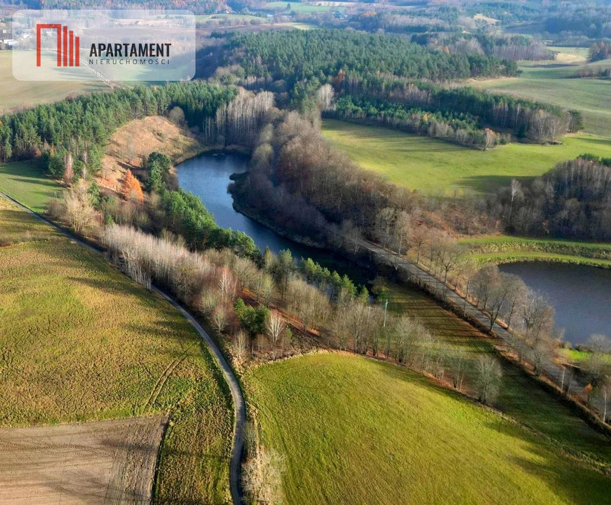 Unikalna działka 3,76 ha z własnym jeziorem!