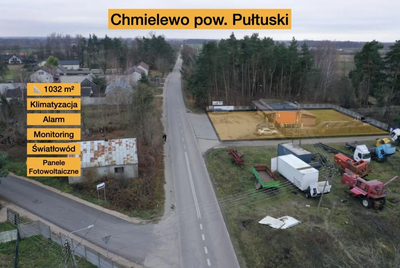 Budynek i dwie działki NASIELSK I pow. PUŁTUSKI