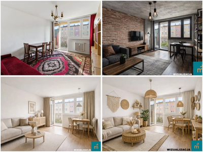 3 pokoje w Olkuszu | Balkon | 46 m² | Potencjał