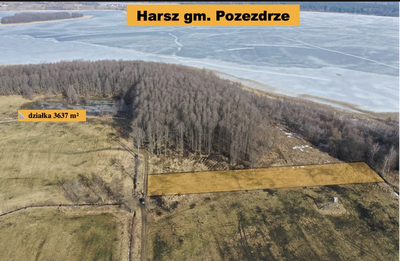 Działka budowlana - szlak Wielkich Jezior Maz..