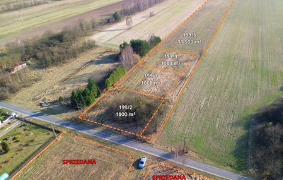 Działka pod Twój dom z MPZP - gm. Zelów