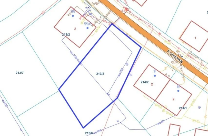 Dopiewiec: Działka budowlana 673m² | media | droga | PKP - 5