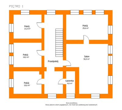 Dom ze Stodołą | 350 m²  + 250 m² | Dz. 2130 m² - 3