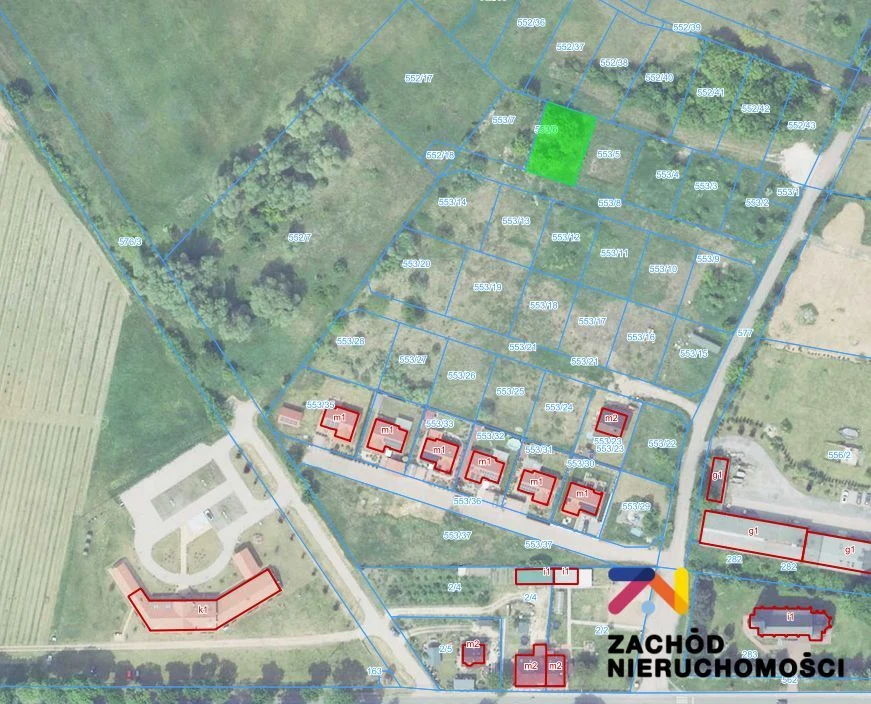 Przedstawiamy Państwu atrakcyjną ofertę działki budowlanej położonej w malowniczej miejscowości Zabór, zaledwie 17 km od Zielonej Góry. - 3