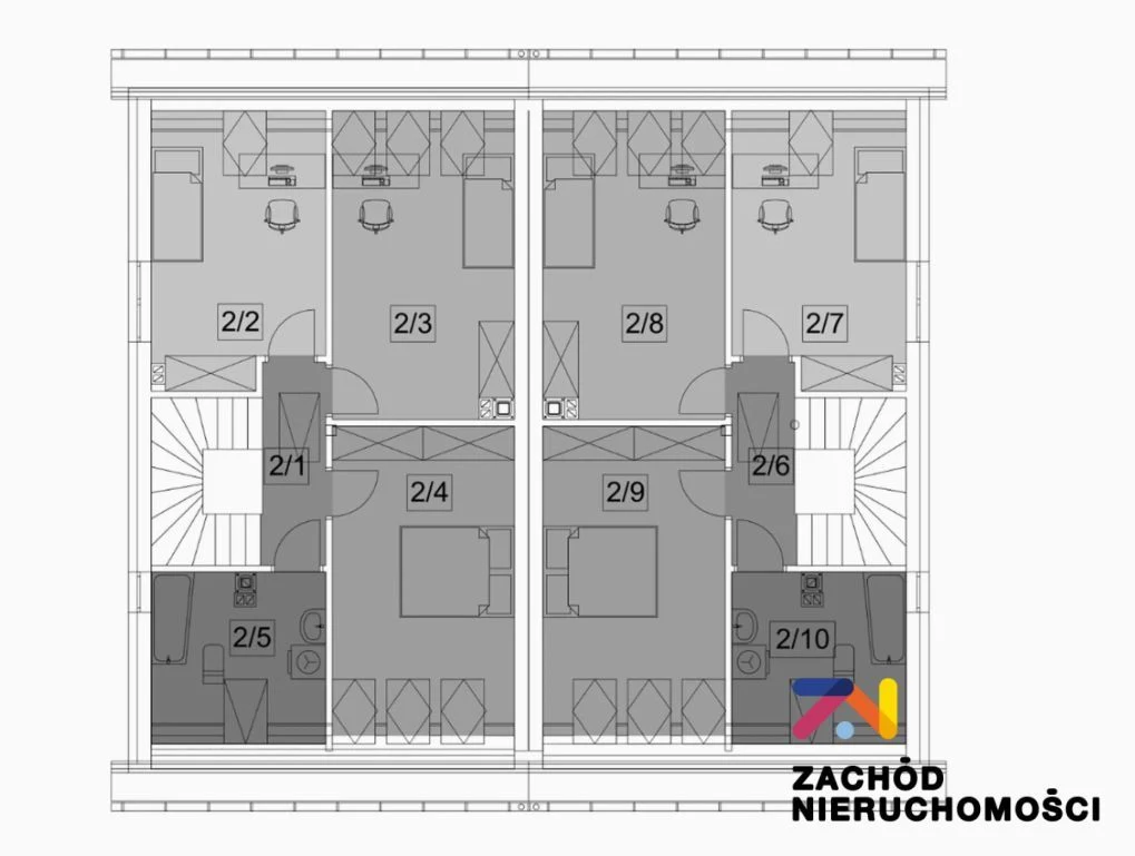Na sprzedaż dom w zabudowie bliźniaczej o powierzchni 130 m2 usytuowany na działce o powierzchni 300 m2, zlokalizowany w miejscowości Otyń koło Nowej Soli. Dom przestronny z poddaszem użytkowym. Wyka… - 5