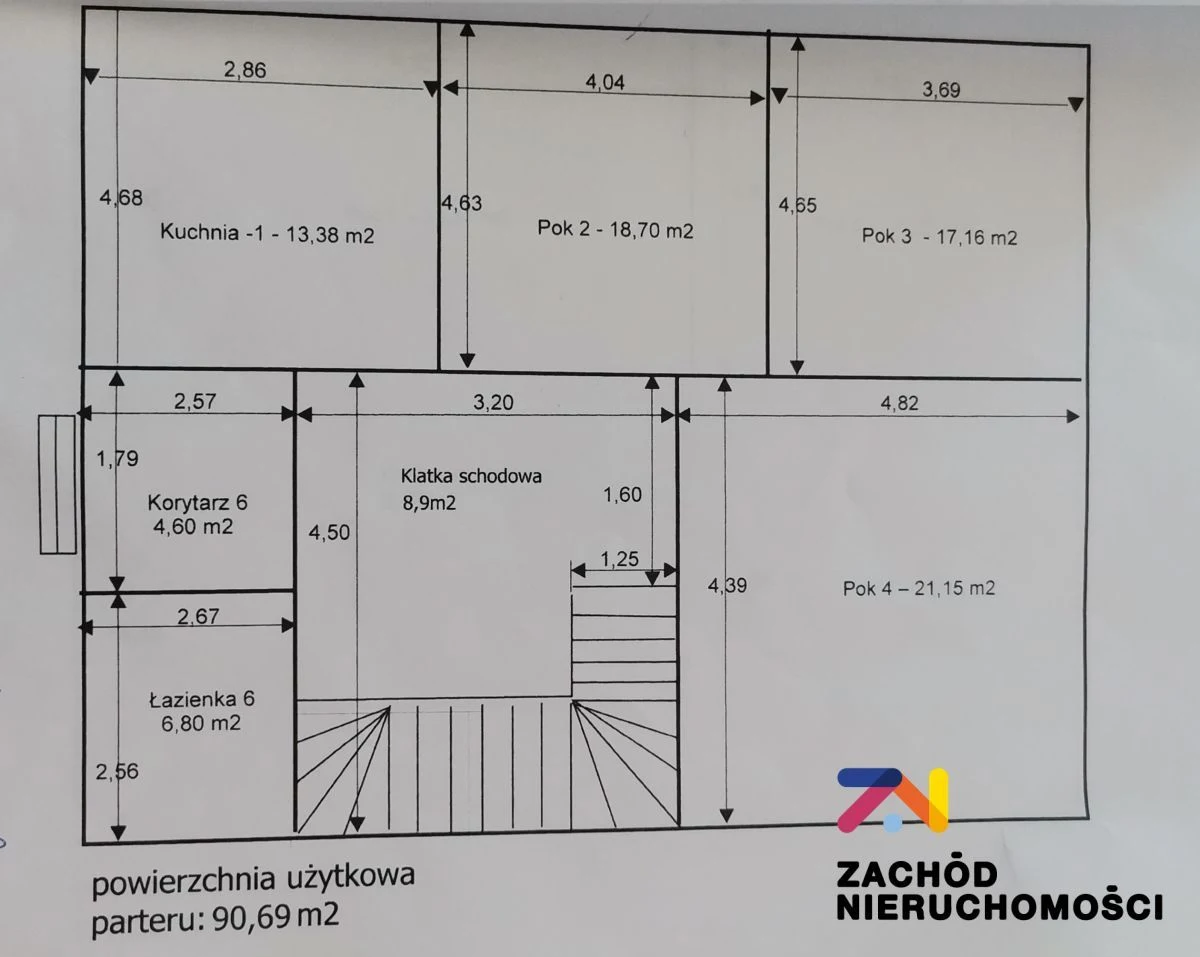 OFERUJEMY Państwu do sprzedaży działkę zabudowaną budynkiem wolnostojącym położonym w ścisłym centrum CZERWIEŃSKA PRZY ULICY ZIELONOGÓRSKIEJ przy drodze wojewódzkiej nr 280. - 4