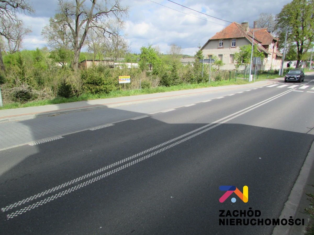 Na sprzedaż działka o powierzchni 800 m2 usytuowane bezpośrednio przy drodze głównej w miejscowości Sycowice- Gmina Czerwieńsk. - 4