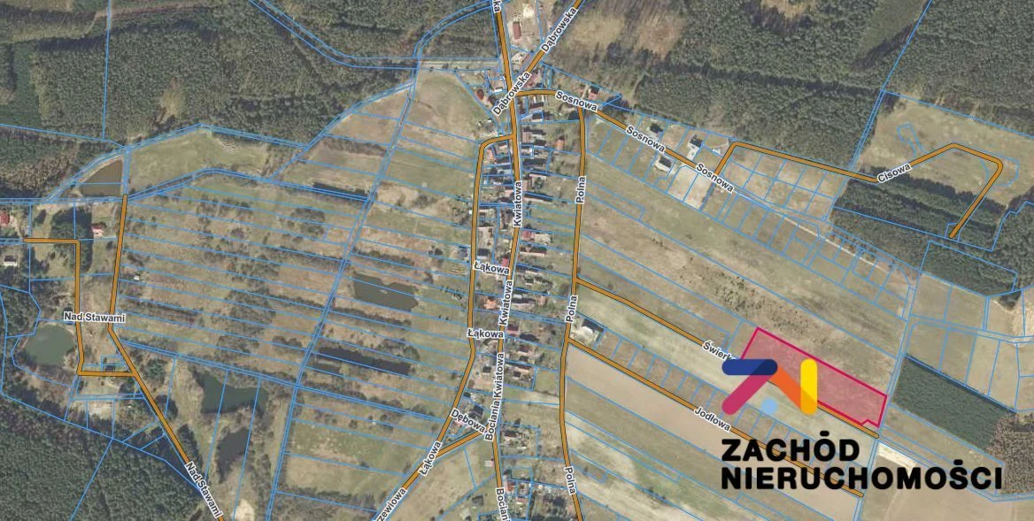 OFERUJEMY PAŃSTWU NA SPRZEDAŻ DZIAŁKĘ BUDOWLANĄ Z MOŻLIWOŚCIĄ PODZIAŁU NA MNIEJSZE DZIAŁKI W MIEJSCOWOŚCI CZARNA GM. ZABÓR. - 4