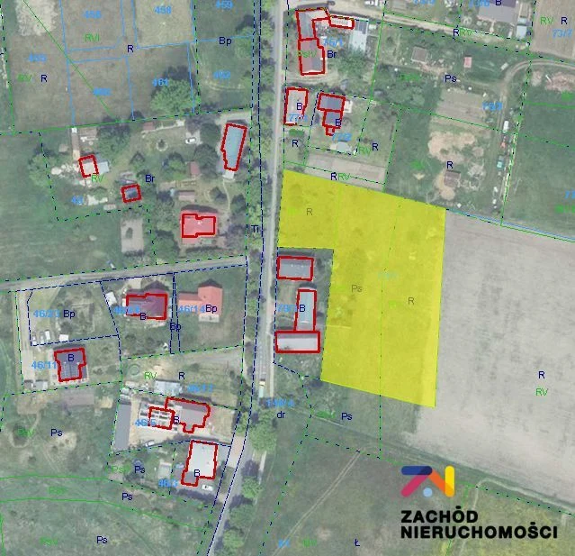 Prezentujemy Państwu działkę budowlaną o pow. 5000m2 w Zielonej Górze: dzielnica Kiełpin - 2
