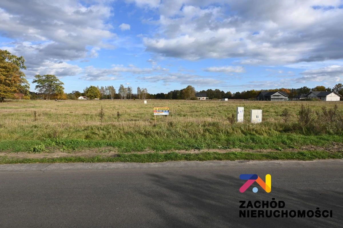 Na sprzedaż działki budowlane o powierzchniach od 900 m2 do ok. 1300 m2 usytuowane na nowo budującym się osiedlu domków jednorodzinnych przy ul. Słonecznej w Zakęciu- Gmina Otyń. - 163840227-1l.jpg