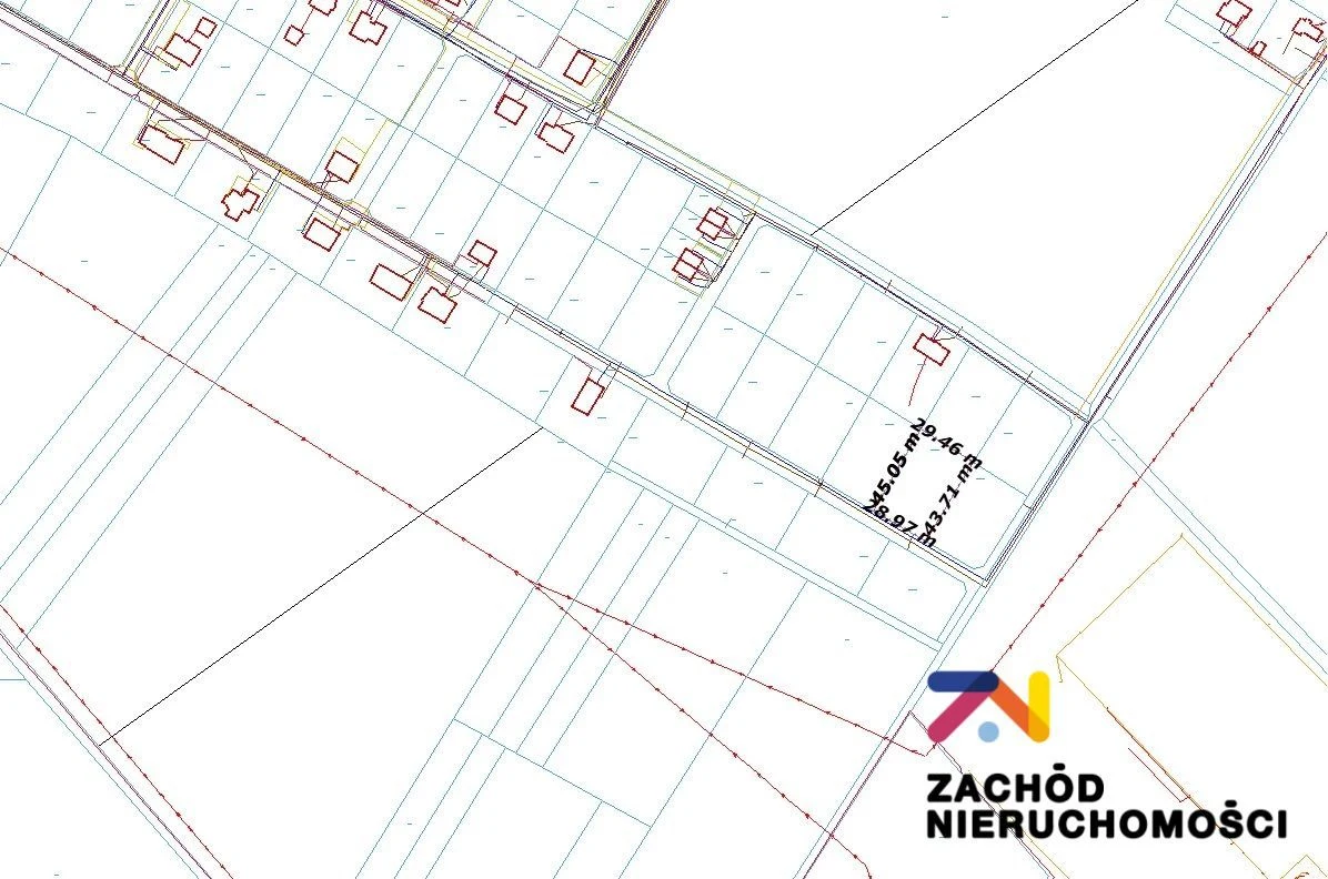 Oferujemy na sprzedaż działkę budowlaną położoną na rozwijającym się osiedlu domków jednorodzinnych w Cybince. - 3