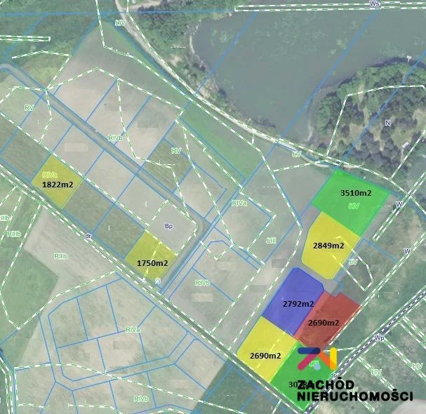 Prezentujemy Państwu kompleksdziałek budowlanych w miejscowości Zabór, zaledwie 17km od Zielonej Góry. Idealne miejsce dla osób ceniących spokój i ciszę. - 4