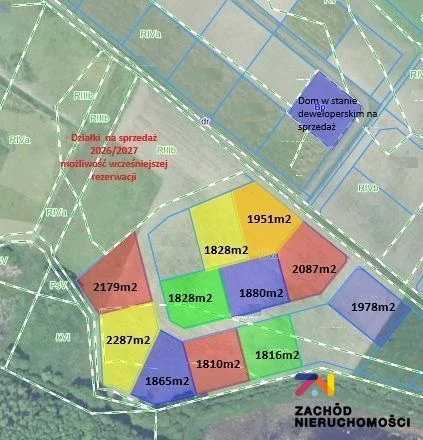 Prezentujemy Państwu kompleksdziałek budowlanych w miejscowości Zabór, zaledwie 17km od Zielonej Góry. Idealne miejsce dla osób ceniących spokój i ciszę. - 3