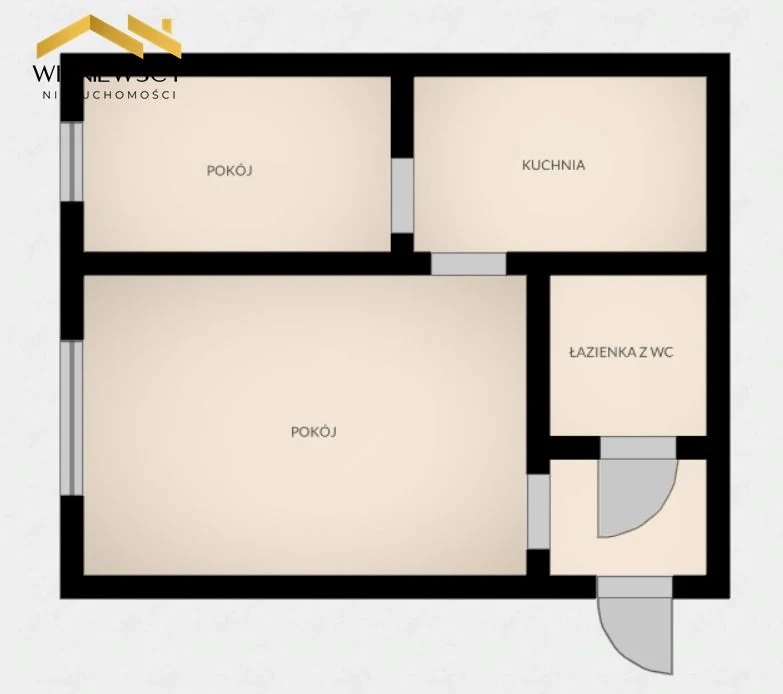 Na sprzedaż Mieszkanie 35,4m², 2 pokoje Malbork - 5