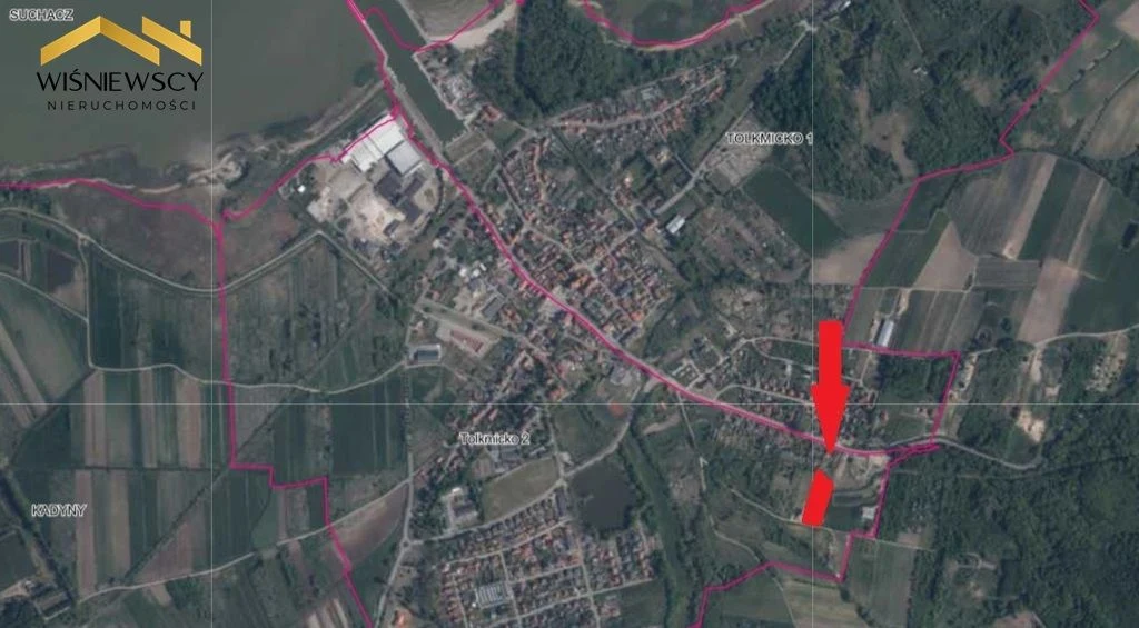 Działka budowlana z widokiem na Zalew Tolkmicko - 4