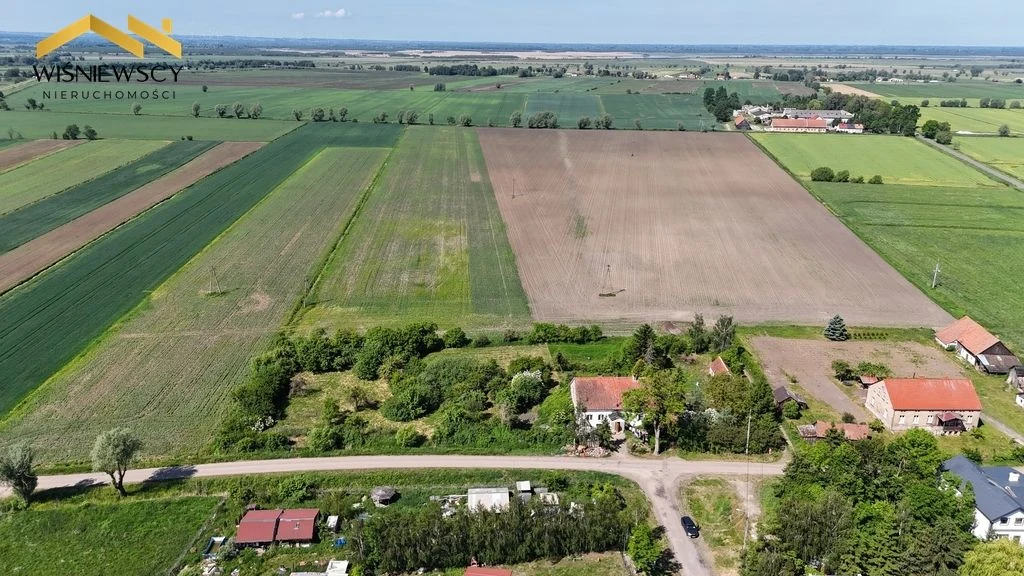 Działka budowlana 1618 m² z budynkiem, Drużno - 2