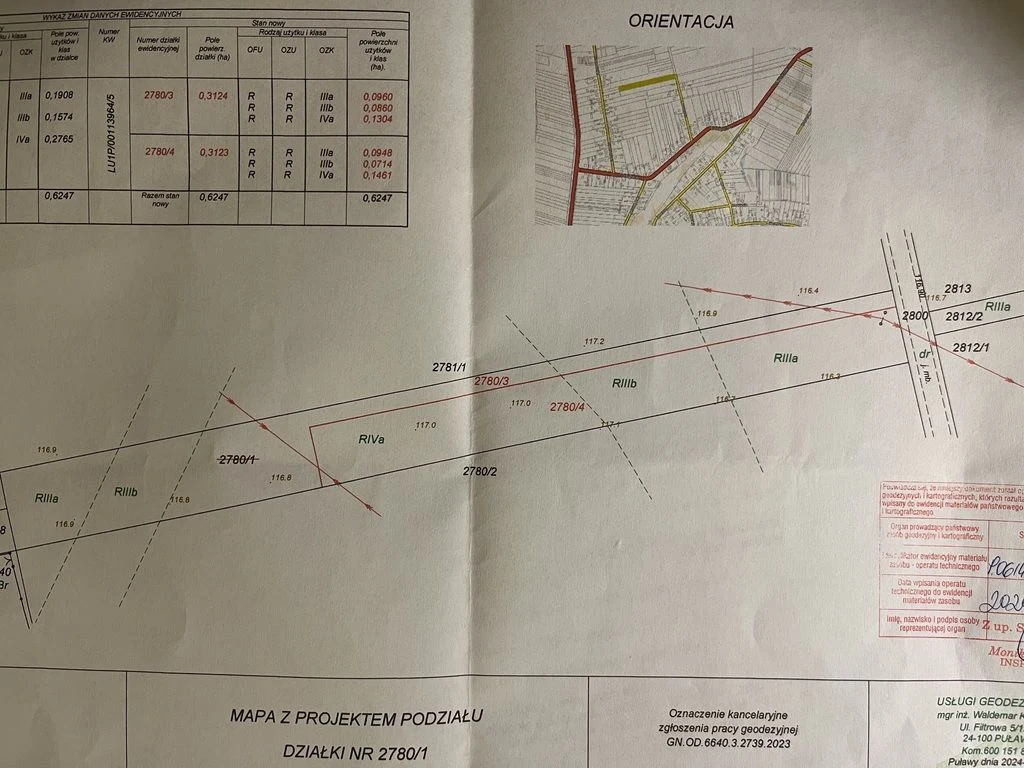 Działka rolno-budowlana 0,31 ha w Gołębiu k/Puław. - 3
