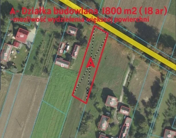 Działka budowlana Stoczek Kolonia 18ar lub więcej - 108753034.jpg