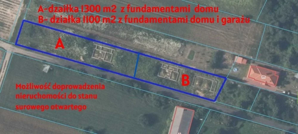 Działka budowlana 13a Charlęż g. Spiczyn (budowa) - 108837334.jpg