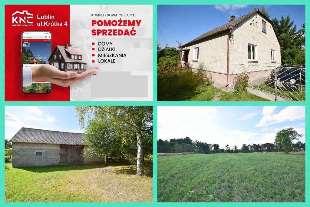 Siedlisko na działce 99a 20 minut od Lublina.