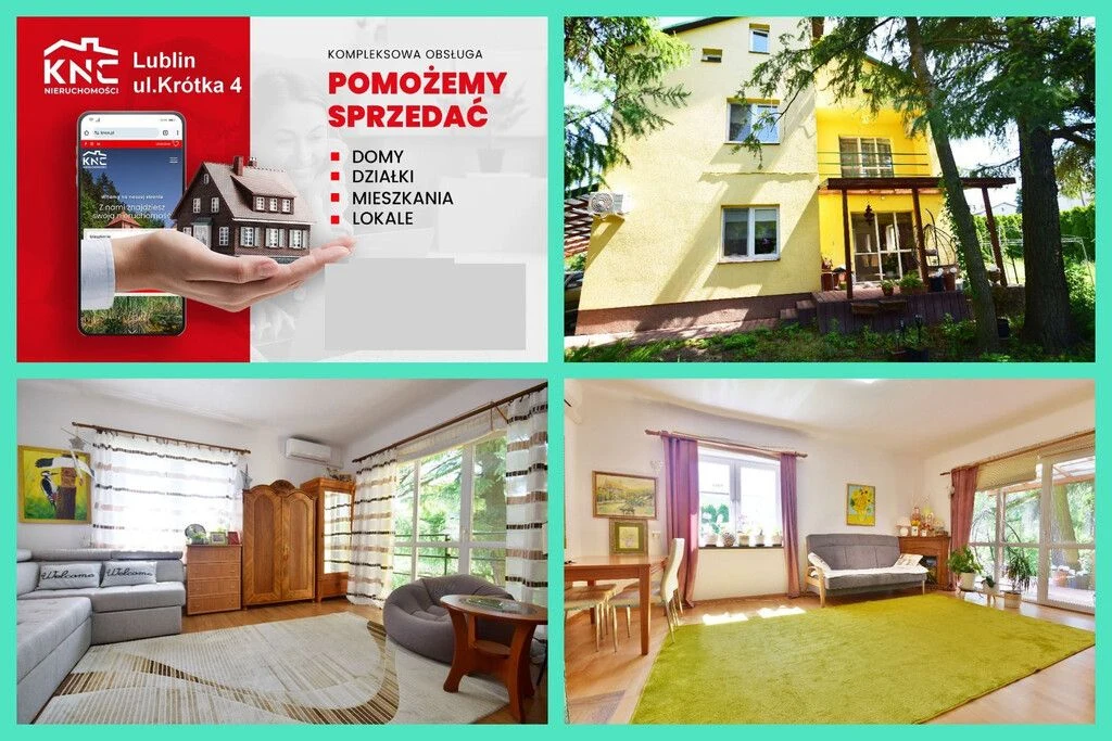 Zadbany dom do zamieszkania, ładna działka.