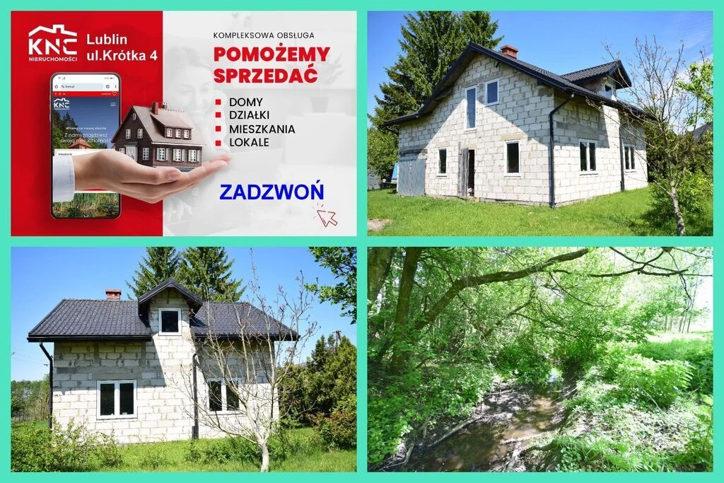 Dom do wykończenia graniczący z rz. Ciemięgą - 112818645.jpg