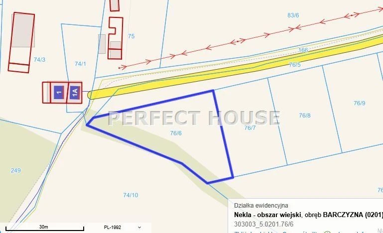 działka z możliwością uzyskania WZ pod Neklą - 2