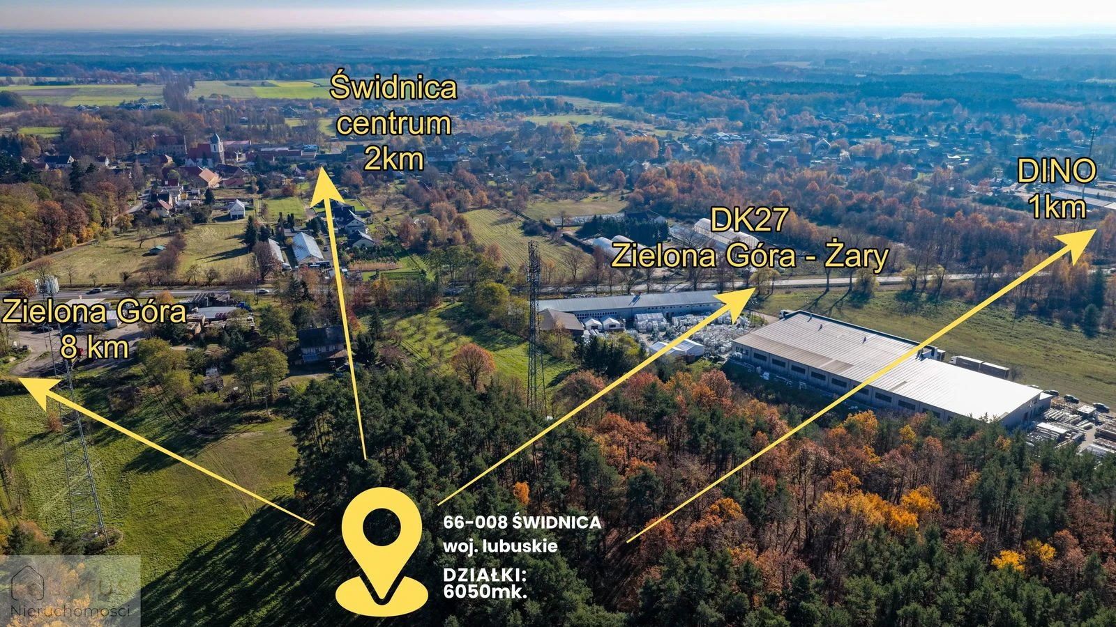 Dla dewelopera –2 działki budowlane blisko lasu!