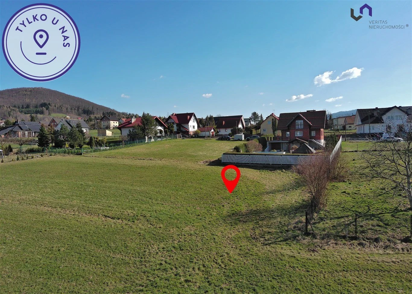 WIDOKOWA DZIAŁKA 1264m2 Górki Wlk.