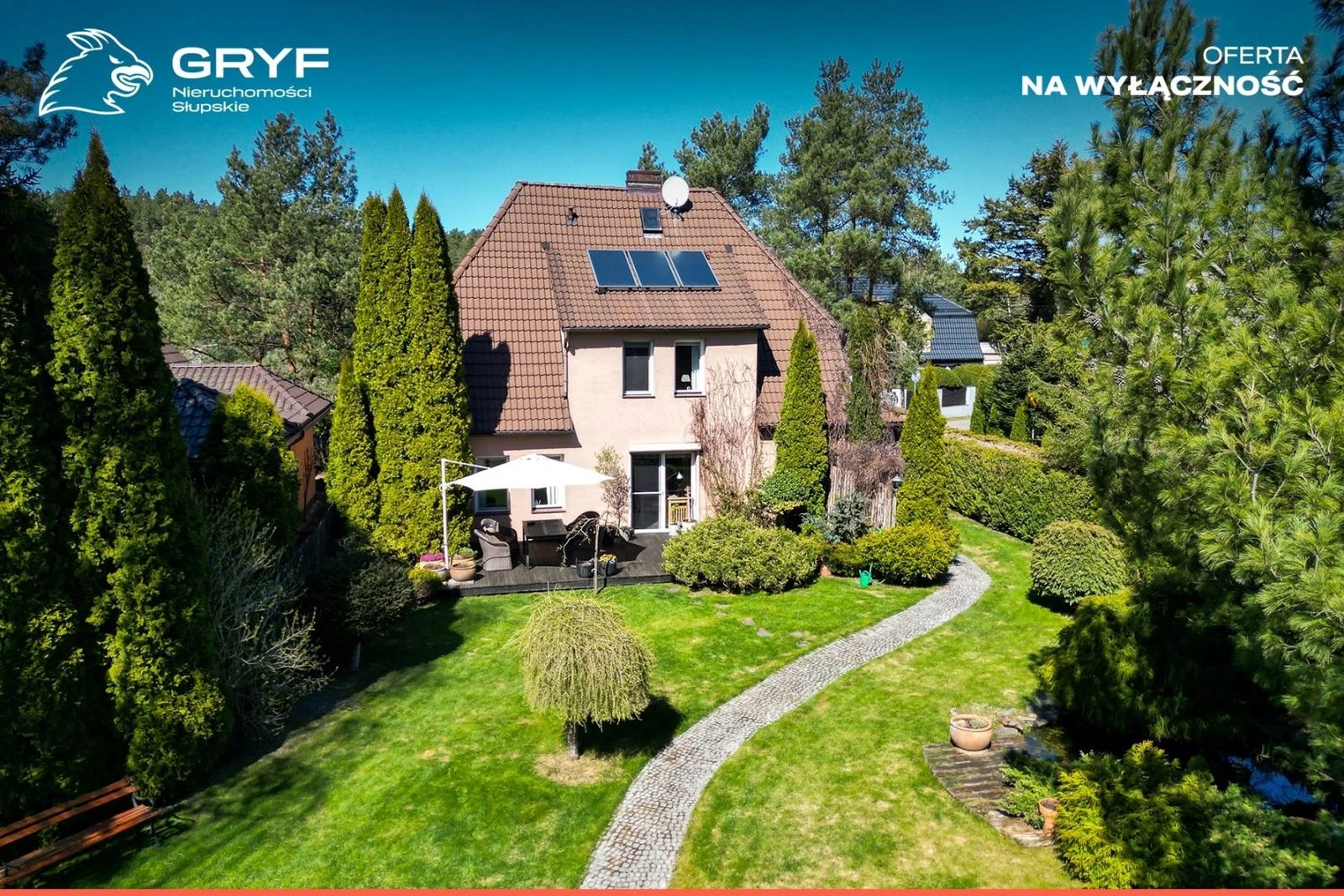 wyposażony dom|162 m2|piękny ogród 800 m2