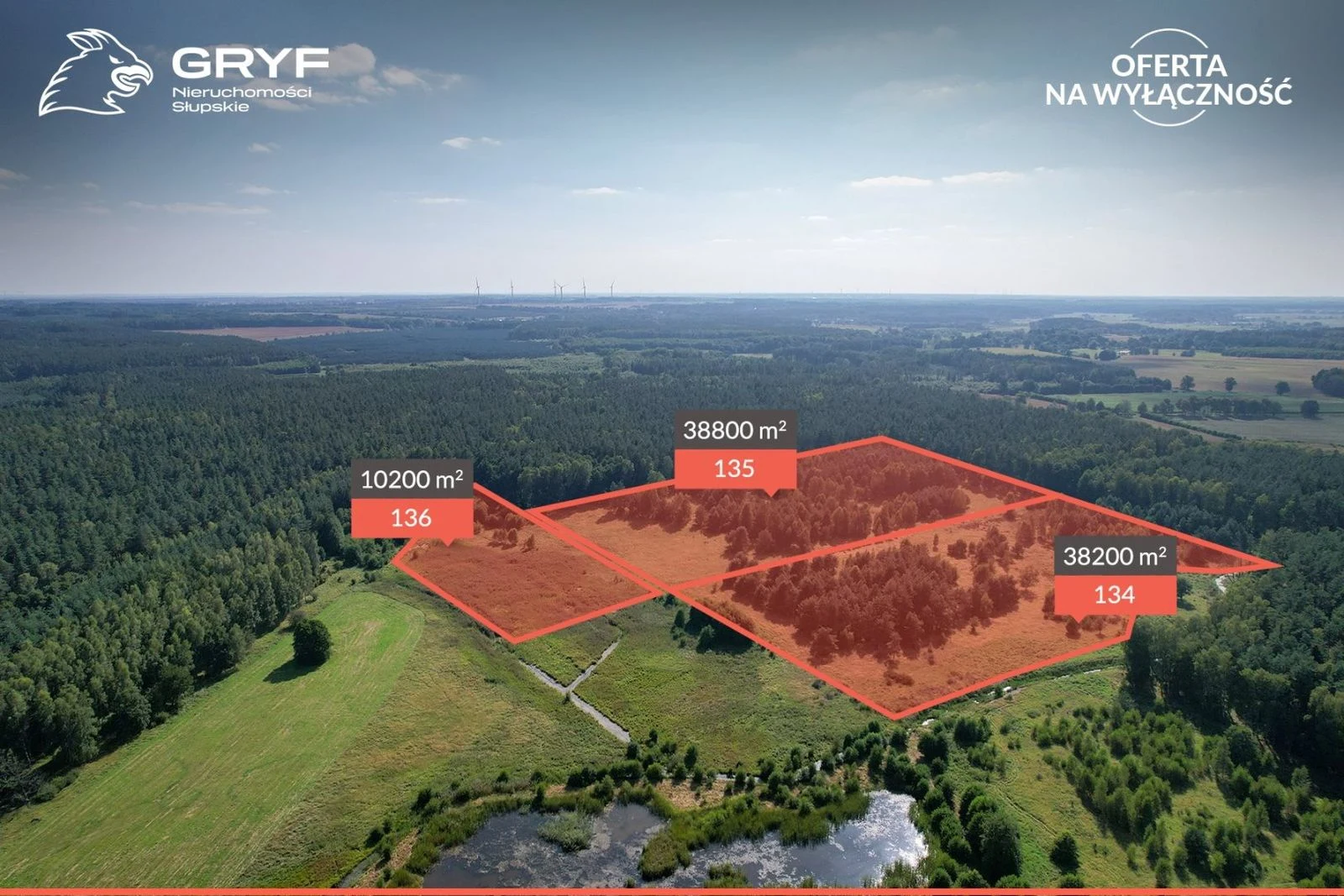 Działki w otoczeniu natury - spokój, cisza