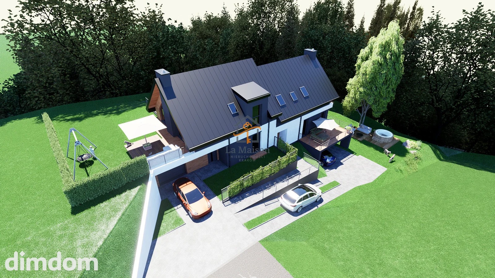 151 m² komfortu w zielonej części Węgrzc