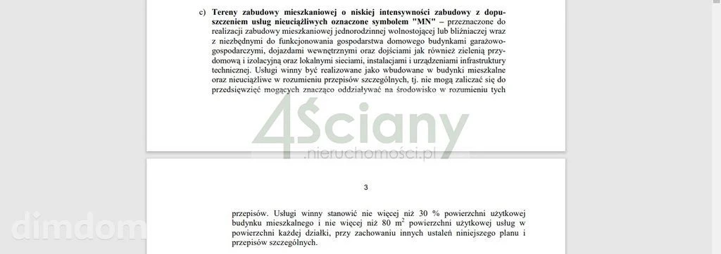 Do sprzedania działka budowlana o powierzchni 127200 m2 z możliwością zabudowy bliźniaczej w Żółwinie.