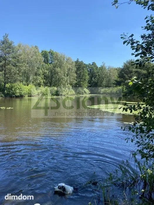 Piękna, zielona działka ze stawami