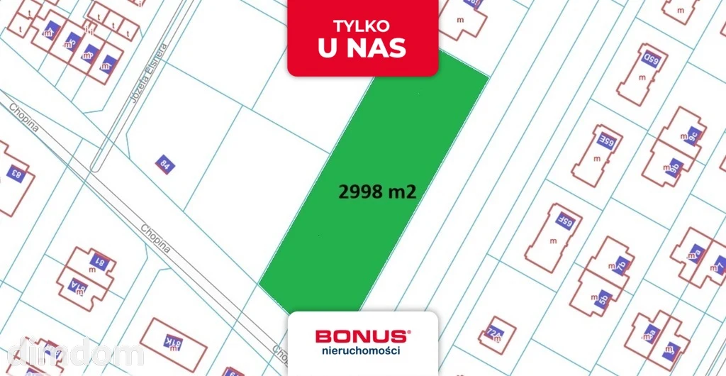 Działka inwestycyjna w Łomiankach!!!