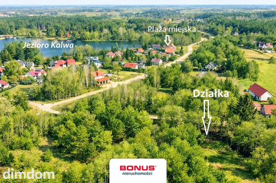 3811 m² nad rzeką | WZ | blisko jez.Kalwa