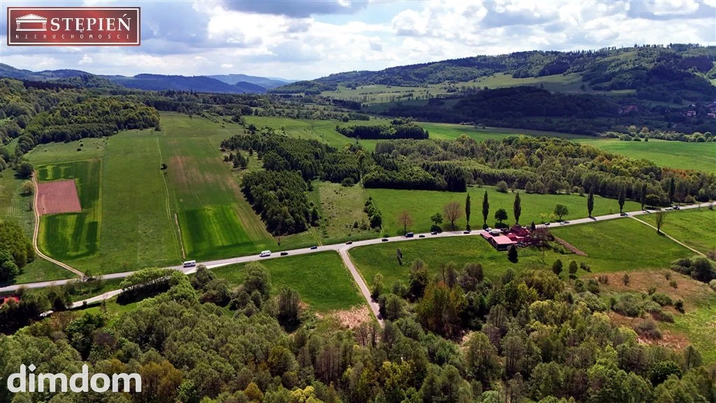 DZIAŁKA BUDOWLANA 7552 m² - ŚWIETNA LOKALIZACJA PRZY TRASIE WROCŁAW - JELENIA GÓRA!