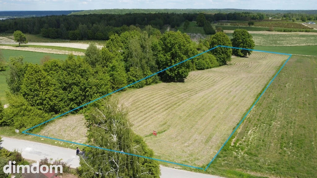 Działka 8713 m2 (piękny widok) w Kazimierzy Dolnym