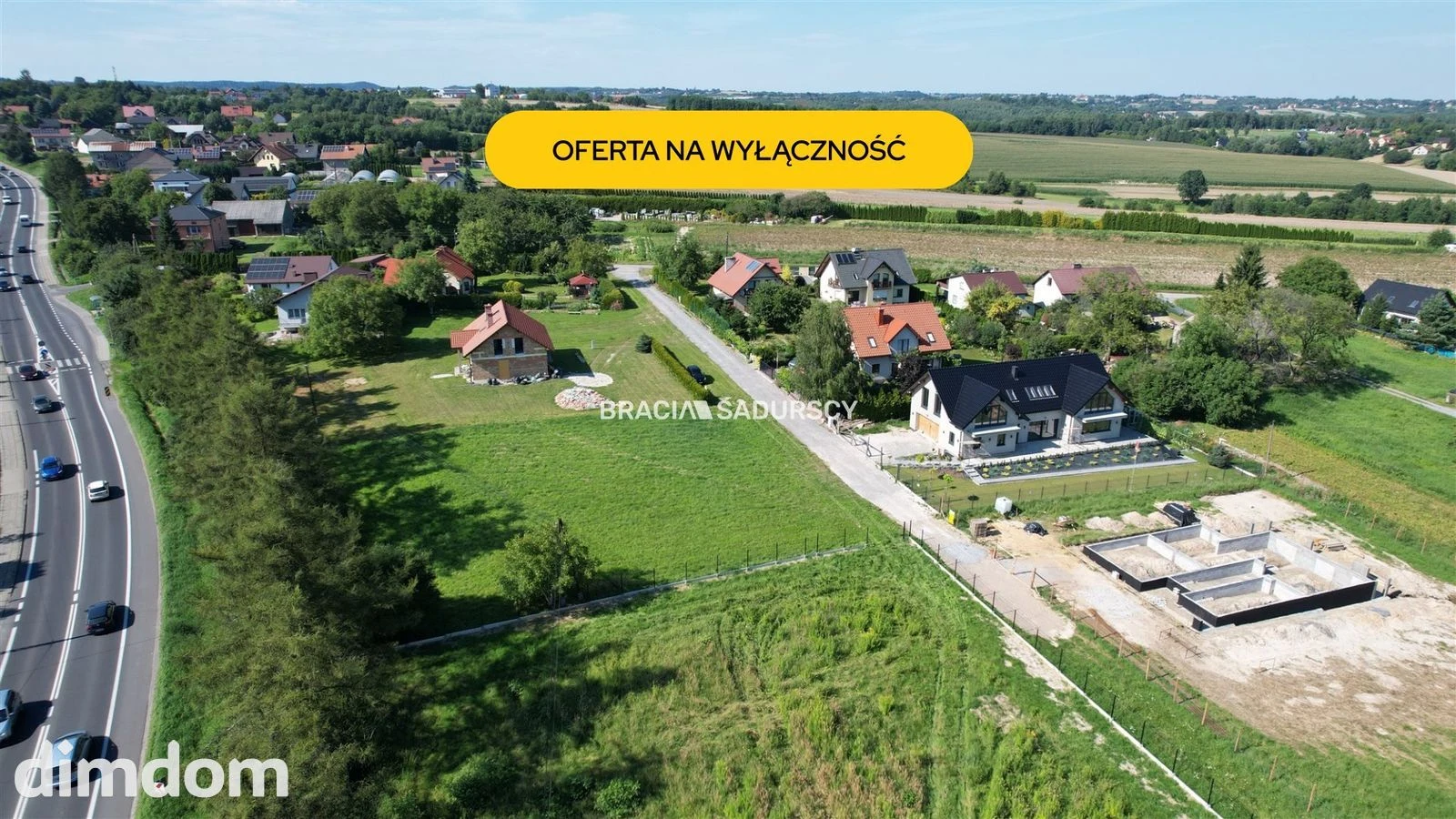 Widokowa działka budowlana o pow. 19a
