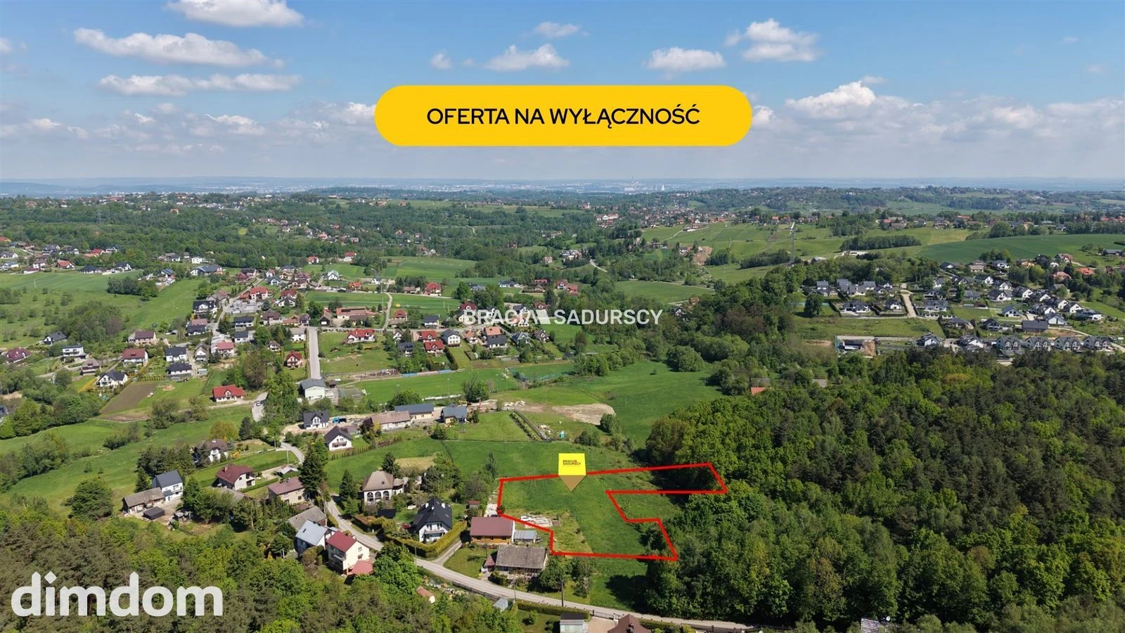 Działka 45a przy Lesie z MPZP - Rzeszotary (gm. Świątniki Górne) | Potencjał Deweloperski