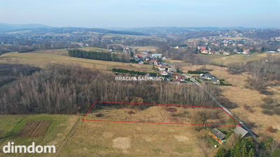 Działka w Krzyszkowicach gm. Myślenice