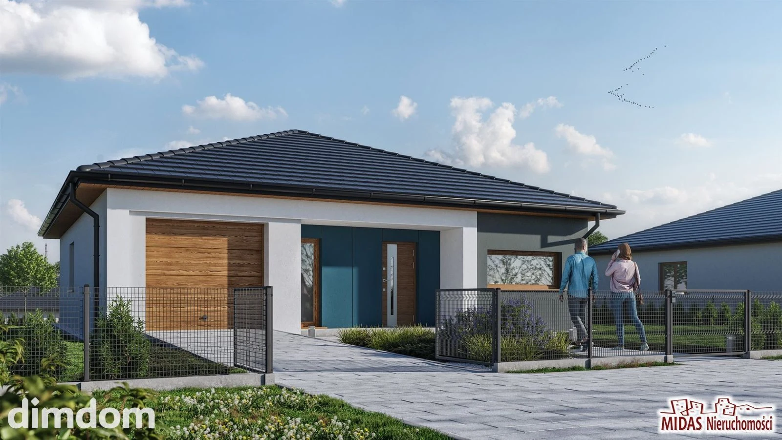Nowy dom 114m2, działka 750m2 blisko jeziora!