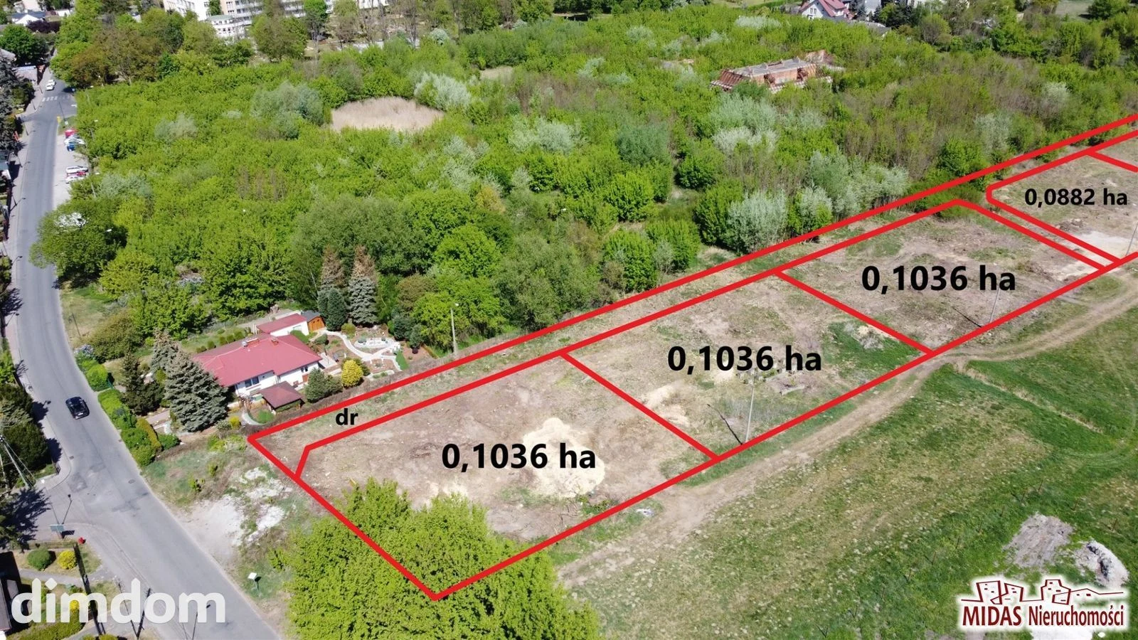 Działka w ścisłym centrum Ciechocinka