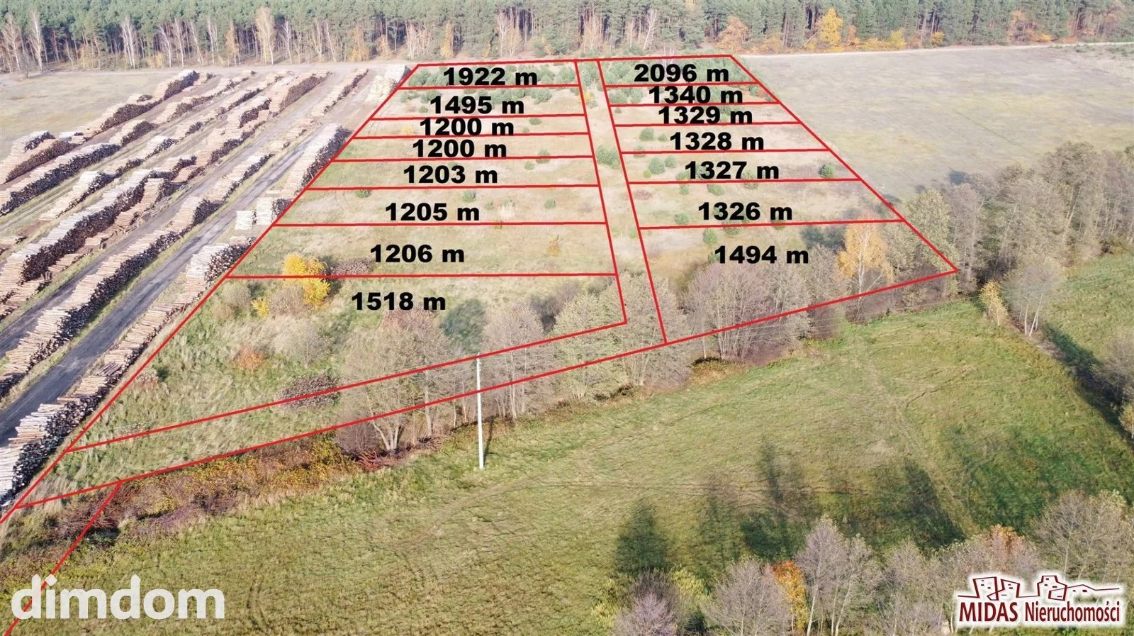 Działka 1494m2,okolice Włocławka tylko teraz 60000