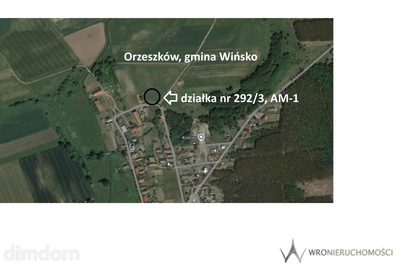 Działka bud.| Orzeszków k. Ścinawy| Nowa cena!