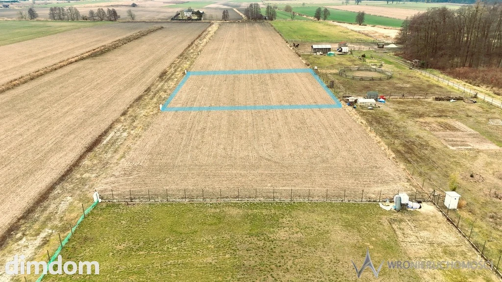 Jeszkowice działka z PnB - 1070 m2
