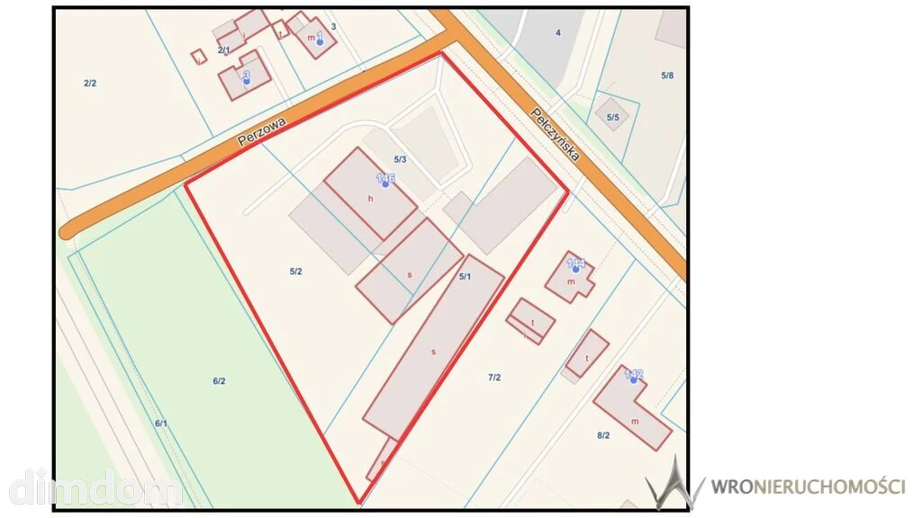 Grunt inwestycyjny 7072 m² | SJ | Wrocław
